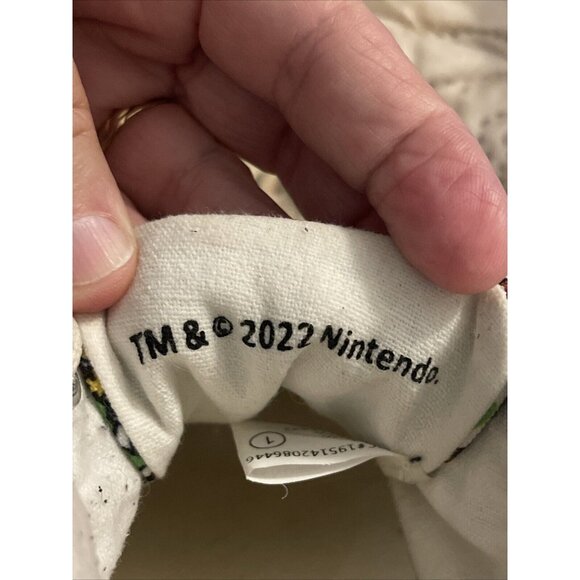 Super Mario Brothers Boys Lace Up Shoe,Nintendo, Sz‎ 1 all over Mario print - Picture 13 of 16